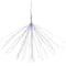 20" LED Lighted Firework Silver Branch Christmas Decoration